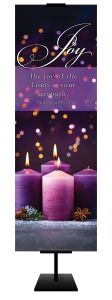 Advent – Joy – Neh 8:10 – Banner