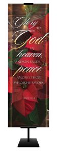 Christmas - Glory to God in Heaven - Luke 2:14 - Banner