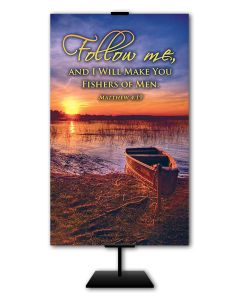 Inspirational - Fishers of Men - 3' x 5' Fabric Banner