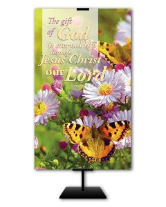 Inspirational-The Gift of God is Eternal - 3' x 5' Vinyl Banner