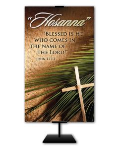 Palm Sunday - Blessed is He - 3' x 5' Fabric Banner