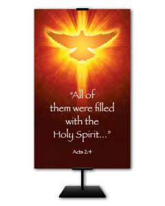 Confirmation - Filled with the Holy Spirit - 3' x 5' Vinyl Banner