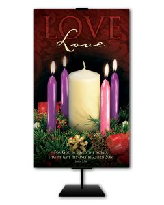 Advent - Jesus - 3' x 5' Fabric Banner