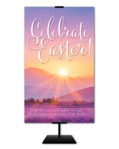 *Banner | 3 X 5 | Fabric | Easter |