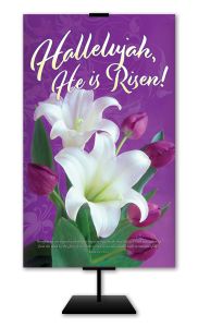 Easter - Hallelujah, He is Risen! - Banner