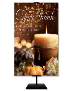 *Banner | 3 x 5 | Fabric | Thanksgiving |