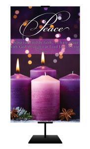 Advent â€“ Peace â€“ Rom 5:1 â€“ Banner