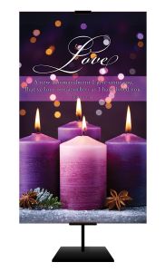 Advent â€“ Love â€“ John 13:34 â€“ Banner
