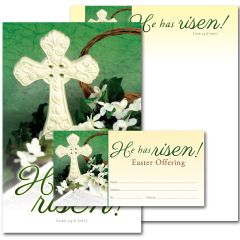 Easter - He Has Risen - Matching Set