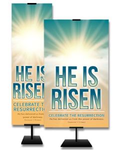 Easter - He has delivered us - Banner