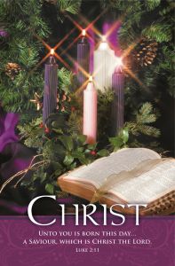 Advent Series - Christ - Bulletin - Multiple Sizes