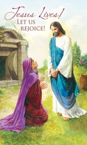 Announcement Folder | Easter | Jesus Lives! Let us Rejoice!