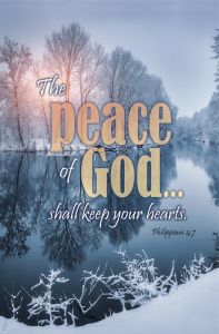 Inspirational - Peace of God...shall keep your hearts - Standard Bulletin