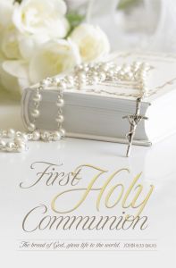 First Communion - The bread of God...gives life - Standard Bulletin