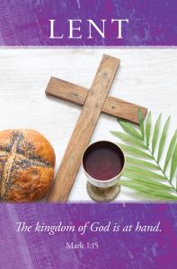 Lent - The kingdom of God - Bulletin - Multiple Sizes