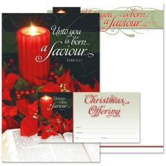 Christmas - Unto you is born a Saviour - Matching Set