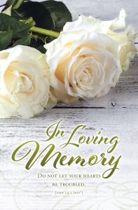 Funeral - Do not let your hearts be troubled - Standard Bulletin