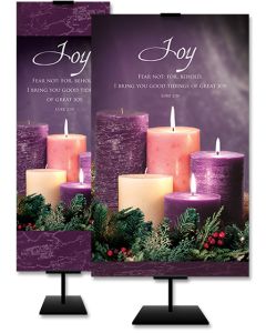 Advent Week 3 - Joy, Luke 2:10 (KJV) - Banner