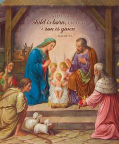 Christmas - Christmas The Savior is Born, Isaiah 9:6 - Pkg 100 - Legal Bulletin