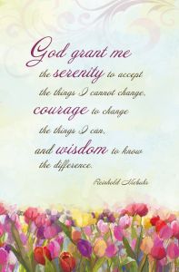Inspirational - Serenity Prayer - Pkg 100 - Standard Bulletin