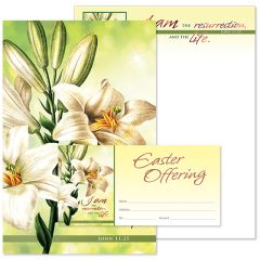 Easter - I Am the Resurrection –- John 11:25 (KJV) - Matching Set