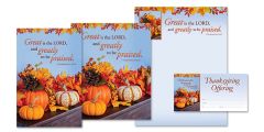 Thanksgiving - Great is the LORD - 1 Chronicles 16:25 - Matching Set