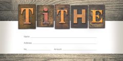 Tithe - Matt 10:8 (KJV) - Pkg 100 - Offering Envelope 