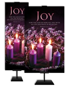 Advent - Joy in believing- Rom.15:13 (KJV) - Banner