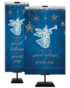 Christmas - Good Tidings - Luke 2:10 (KJV) - Pkg 100 - Banner