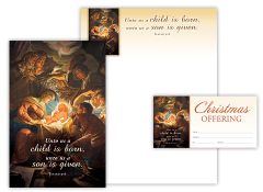 Christmas – A Child Is Born – Isa 9:6 – Matching Set