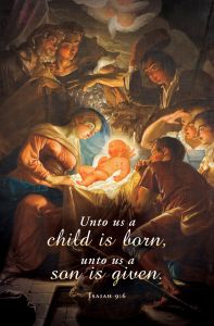 Christmas – A Child Is Born – Isa 9:6 – Pkg 100 – Standard Bulletin