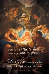 Bulletin | Christmas | Bilingual | Unto Us