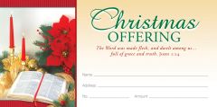 Christmas – The Word – John 1:14 – Pkg 100 – Offering Envelope