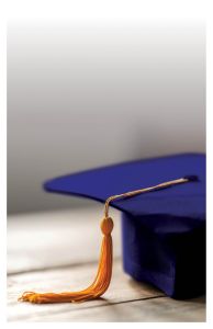 Graduation - Graduation Cap & Tassel - Customizable Program Cover