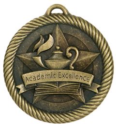 *Academic Excellence - Antique Gold Finish