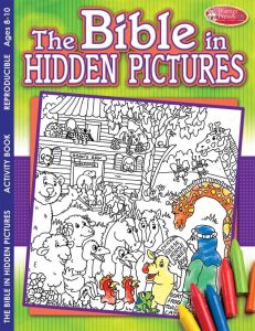 Coloring Book - Bible Hidden Pictures, 48 page