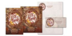 Thanksgiving - Give Thanks - Matching Set