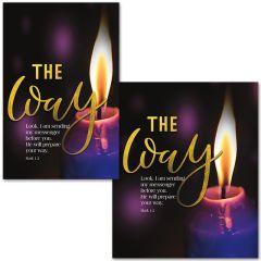Advent - Hope - Candle - Bulletin - Multiple Sizes