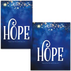 Advent - Hope - UMC Hymn - Bulletin - Multiple Sizes