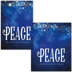 Advent - Peace - UMC Hymn - Bulletin - Multiple Sizes