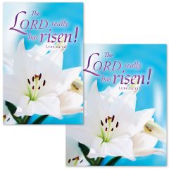 Easter - The Lord Really Has Risen! - Bulletin - Multiple Sizes