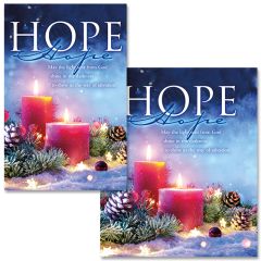Advent - Week 1 - Hope - Book of Worship - Pkg 100 - Bulletin - Multiple Sizes