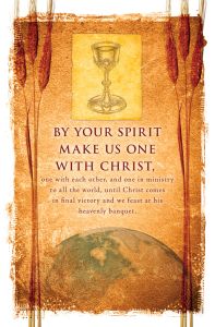 Communion - Make us one with Christ - United Methodist Hymnal - Pkg 100 - Standard Bulletin