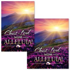 Easter - Christ the Lord Is Risen Today - Pkg 100 - Bulletin - Multiple Sizes