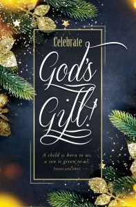 Christmas - Celebrate God's Gift - Isaiah 9:6 (CEB) - Pkg 100 - Standard Bulletin