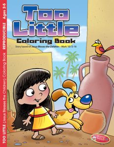 Coloring Activity Book / Too Little