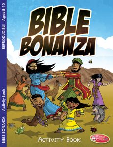 (8-10) General - Bible Bonanza Activity Book - Multiple Formats