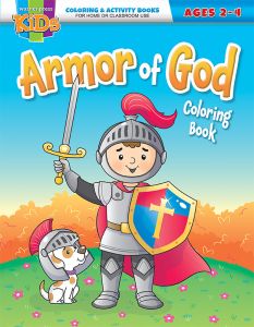 The Armor of God - General - Ages 2-4 - Coloring/Activity Book