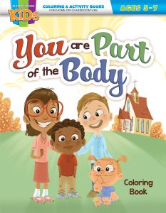 You are the Body of Christ, (NIV) - Ages 5-7 - Coloring/Activity Book 