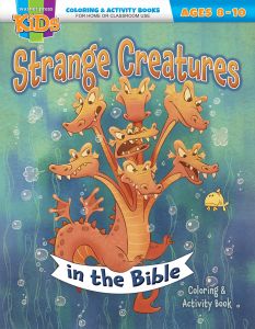 Coloring Book – Strange Creatures in the Bible - Ages 8–10